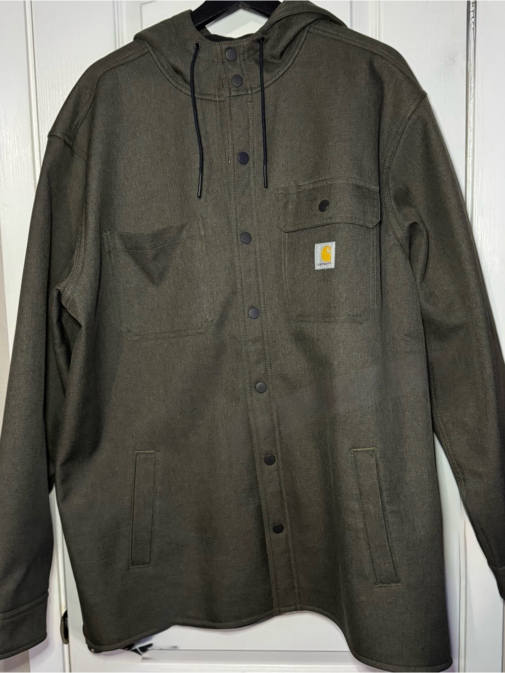 Carhartt Dark Olive Hooded Jacket